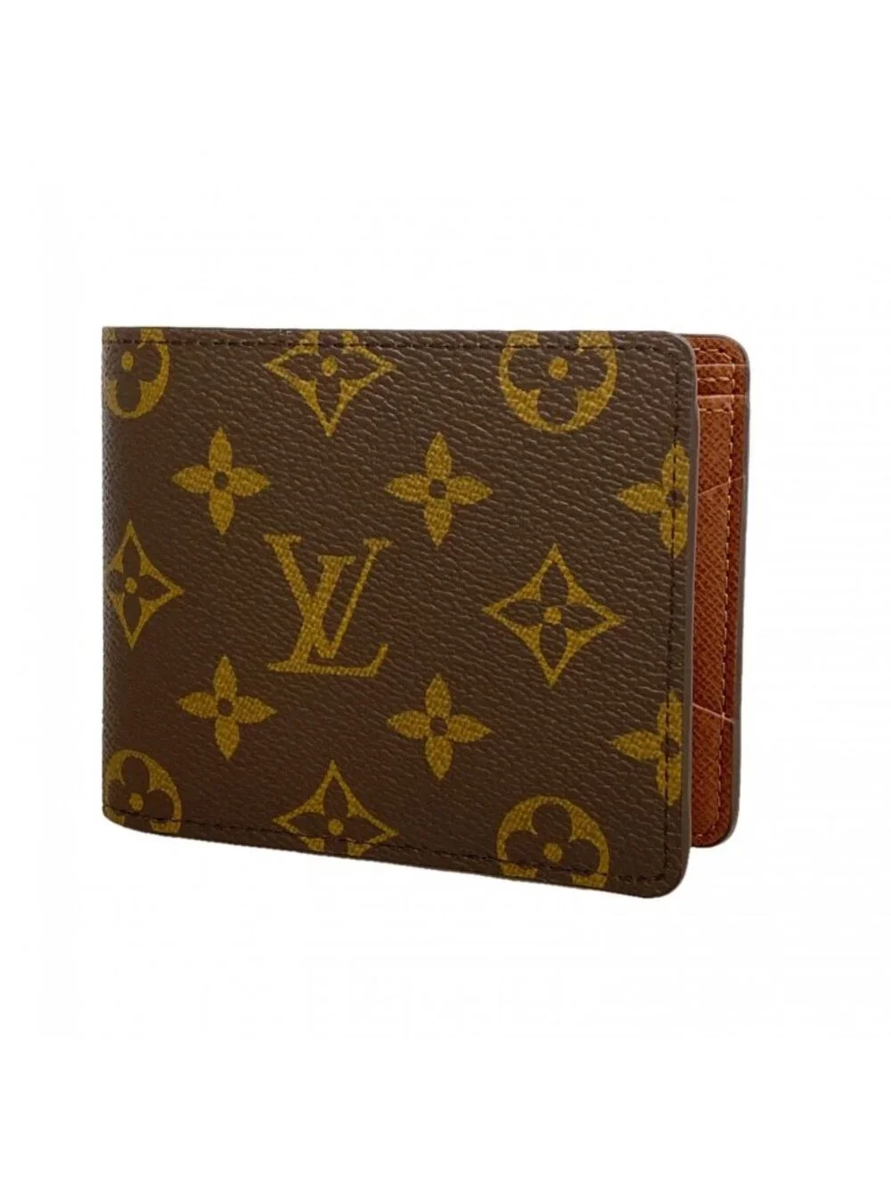 Louis Vuitton Wallet Monogram Portefeuille Multiple Brown